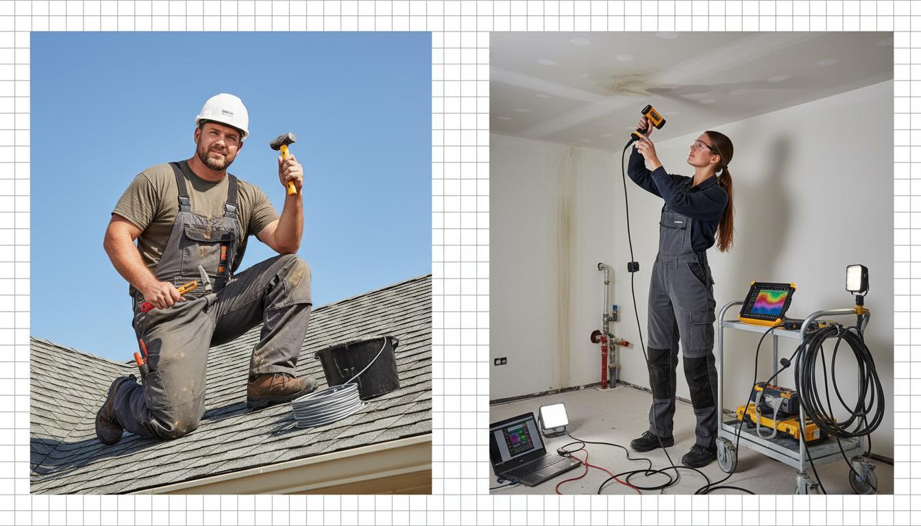 Roofer vs. Leak Detection Specialist: Know the Difference