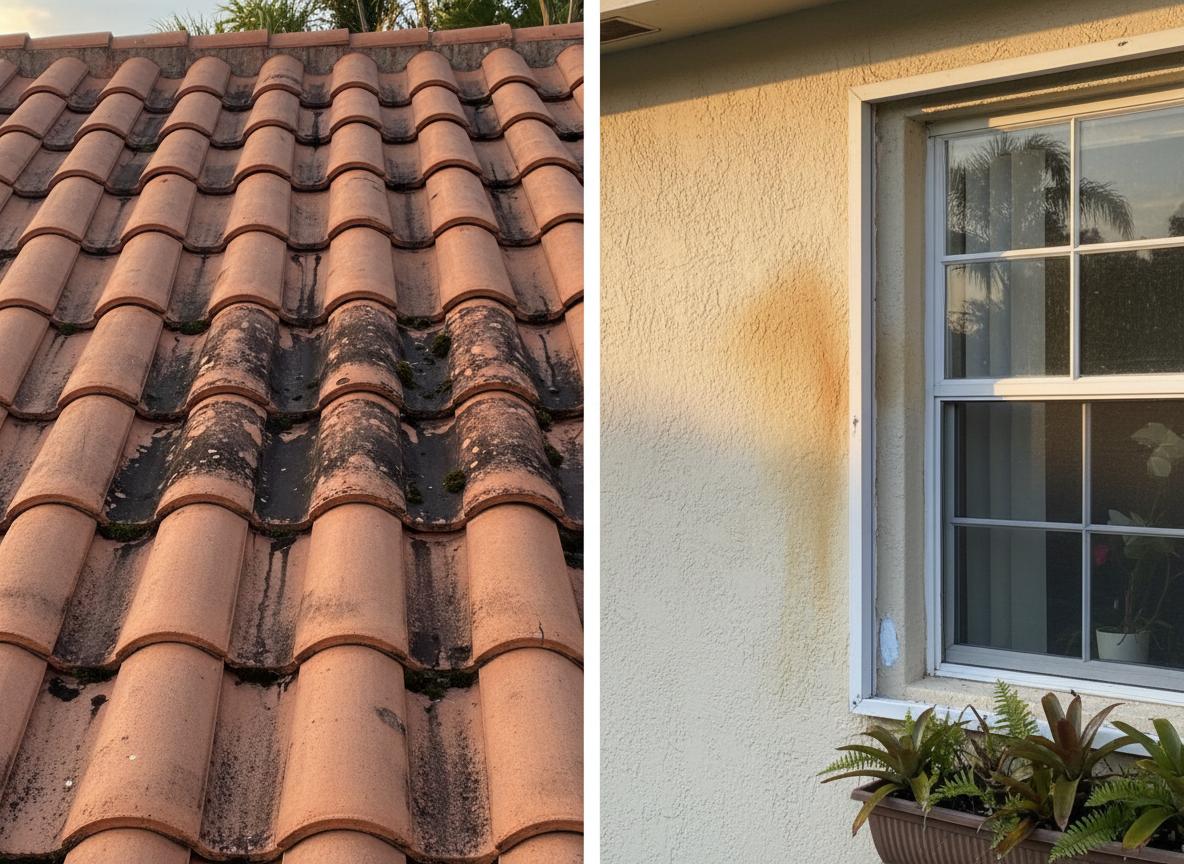 Tile roof vs window leaks