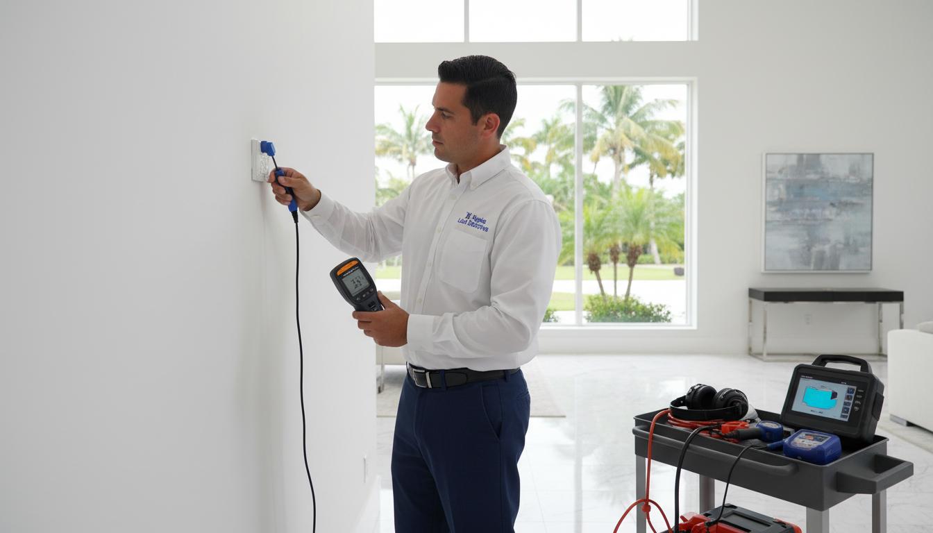 Window leak detection Naples FL - building envelope leak inspection and diagnostic services