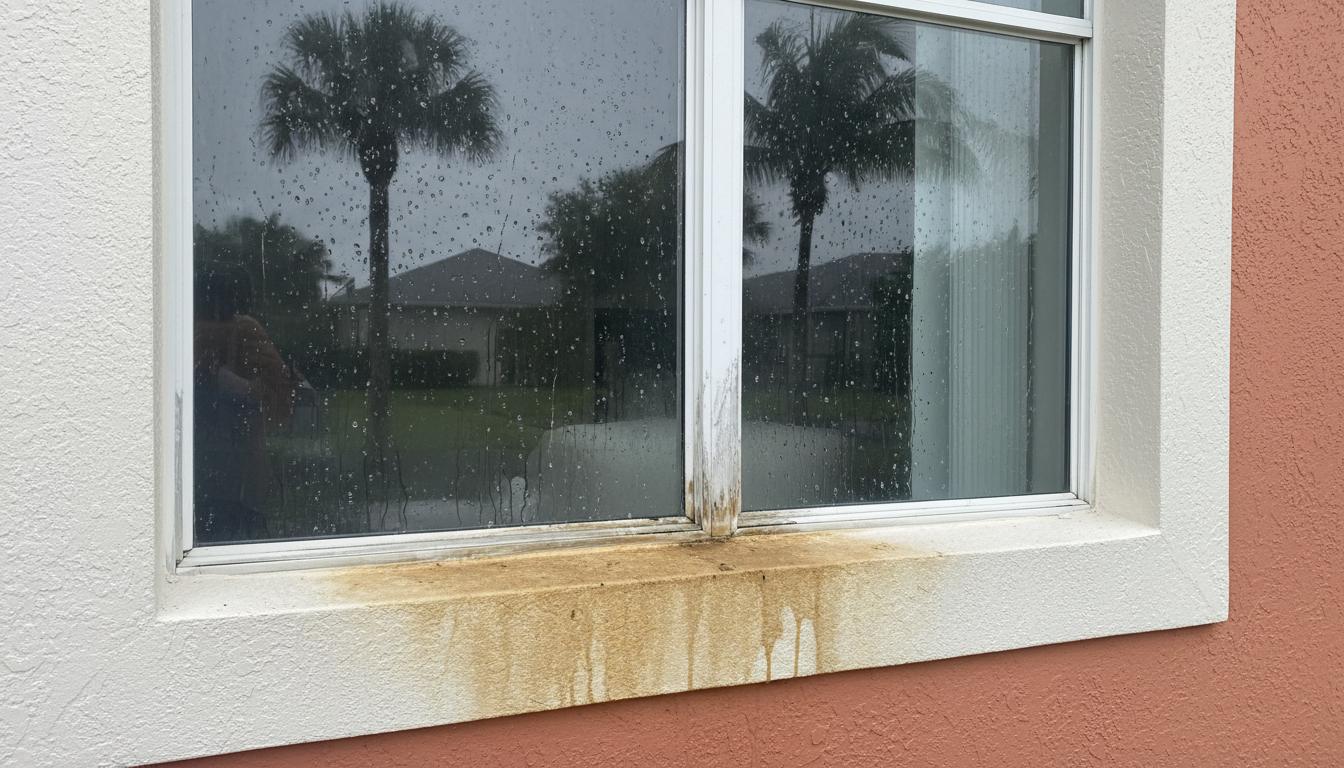 Window leak detection Naples FL