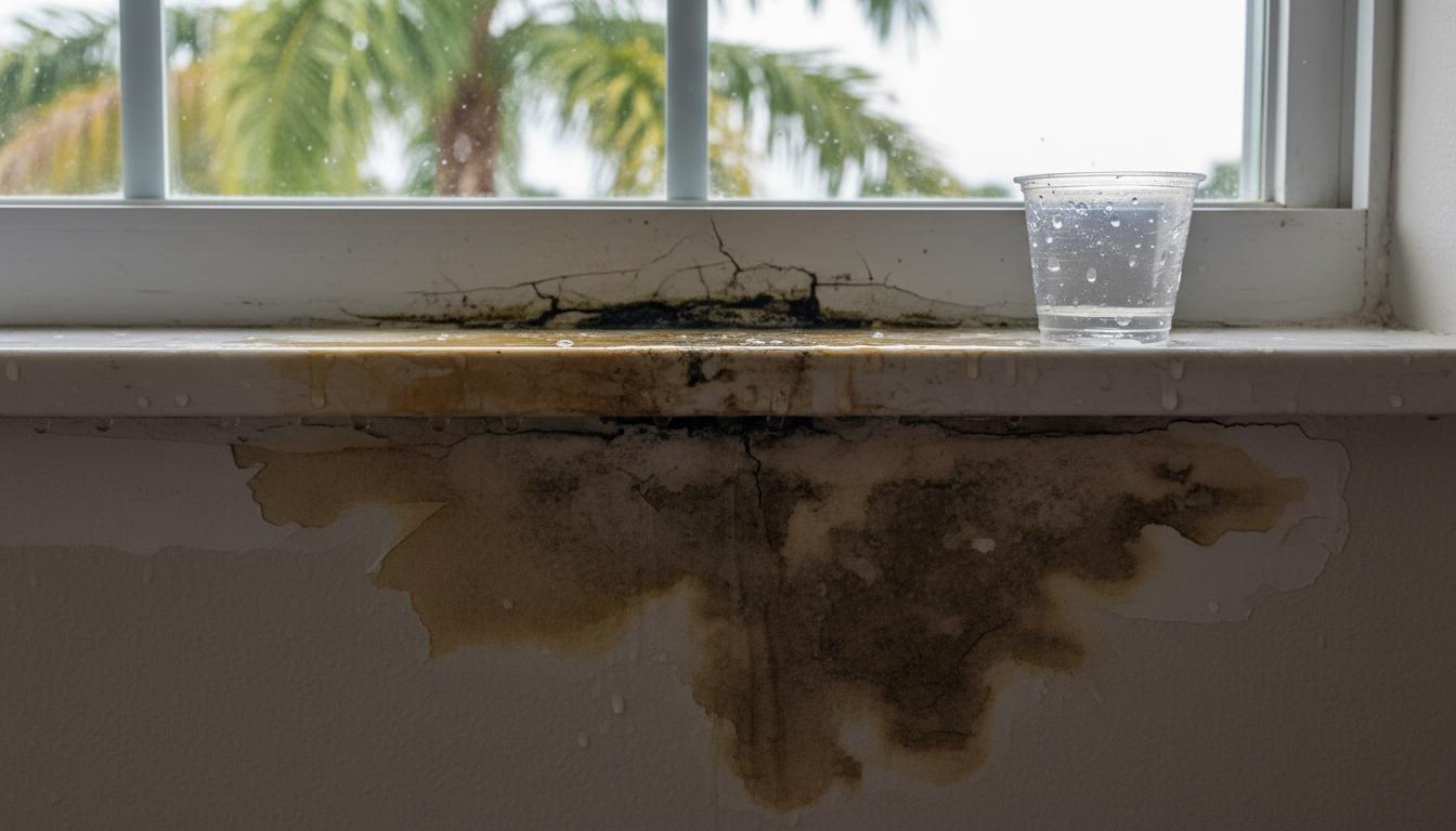 Window leak detection for Florida homes